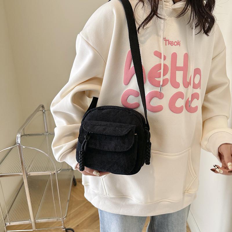 Trendy Plaid Shoulder Bag Women Bags2024 Spring Chic Casual Small Square Bag