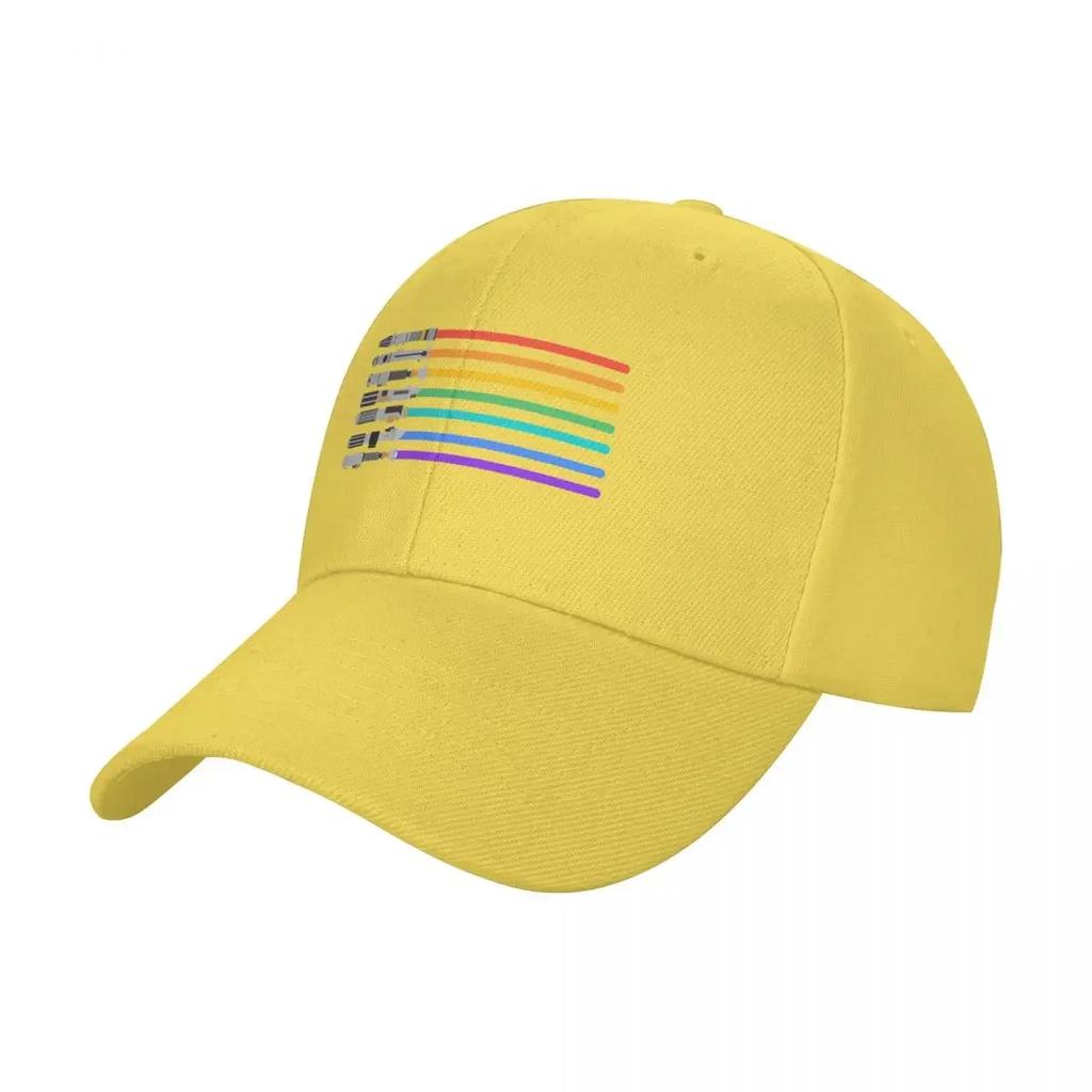 Pride Lightsabers Baseball Cap New In The Hat Brand Man Cap Kids Hat New Hat Designer Man Womens
