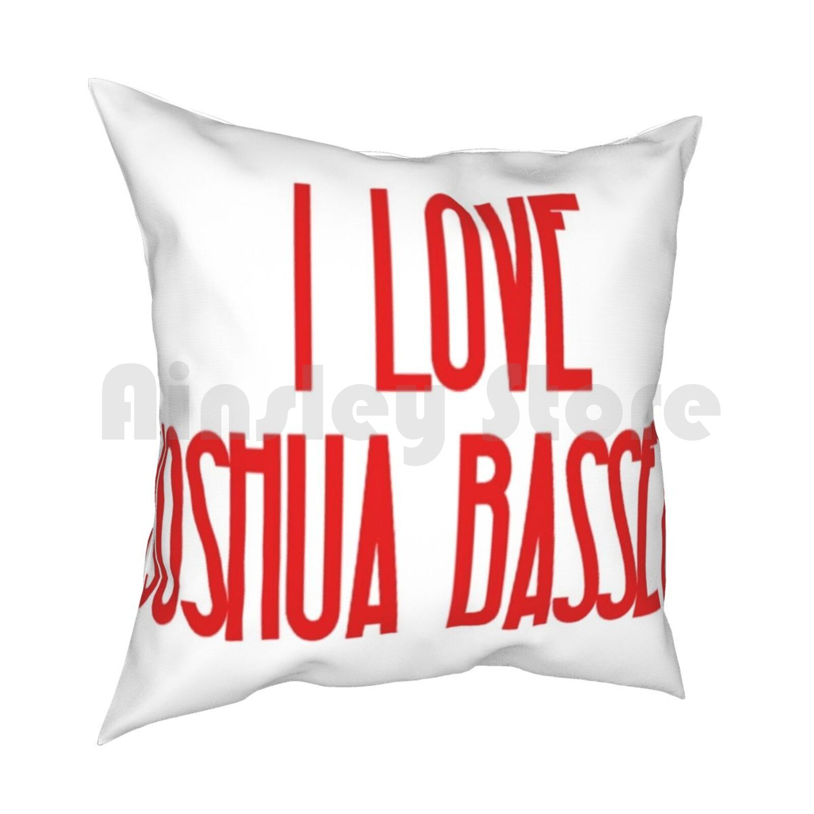 Joshua Bassett Pillow Case Printed Home Soft DIY Pillow Cover Joshua Bassett Hsm High School Musical Music Songs Troy Crush 30cmx30cm