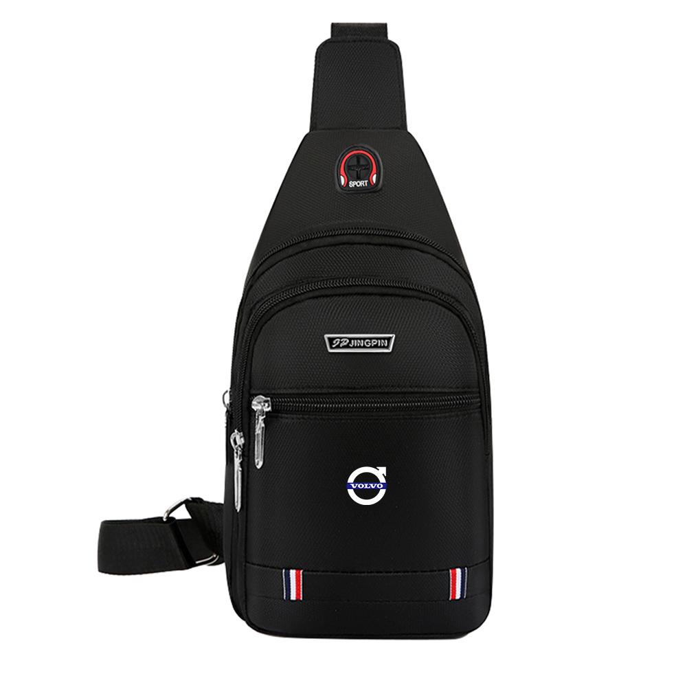 

Men Chest Bag Outdoor Casual Multiple Pockets Fashion Shoulder Crossbody Bag For Volvo XC90 XC60 V90 D5 D2 S90 S80 S70 T5 T6 T8