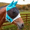 Professional Horse Fly Mask Adjustable Anti-Flyworms Mask High Quality Horse Mask  Stable Use