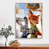 Full Round Diamond Painting The Rabbit and The Fox Art Rhinestone Picture Mosaic DIY 5D Cross Stitch Embroidery Home Decoration