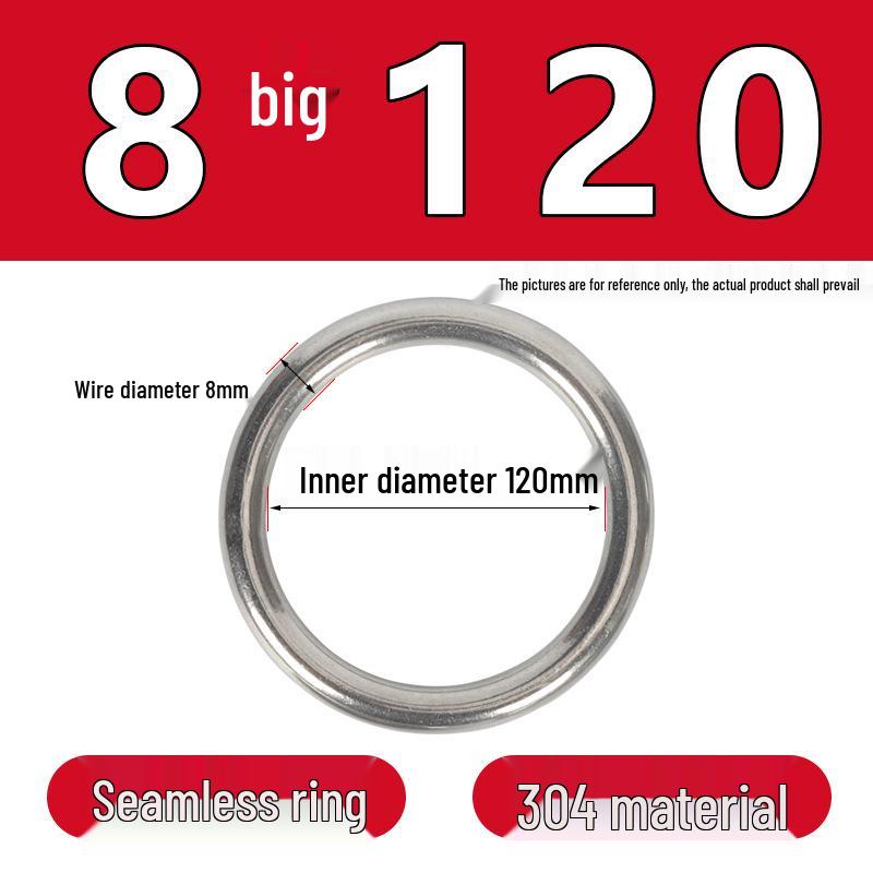 Stainless Steel Seamless O-Ring: Corrosion-Resistant Accessory for Handbags and Pet Gear