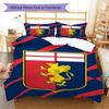 Genoa CFC logo Bedding Quilt Set Quilt Cover Pillowcase Home Decoration Birthday Gift (1 * duvet cover + 2 * pillowcase, without core)