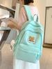 Style Girl Backpack With Water Resistant Nylon For School And Study Use