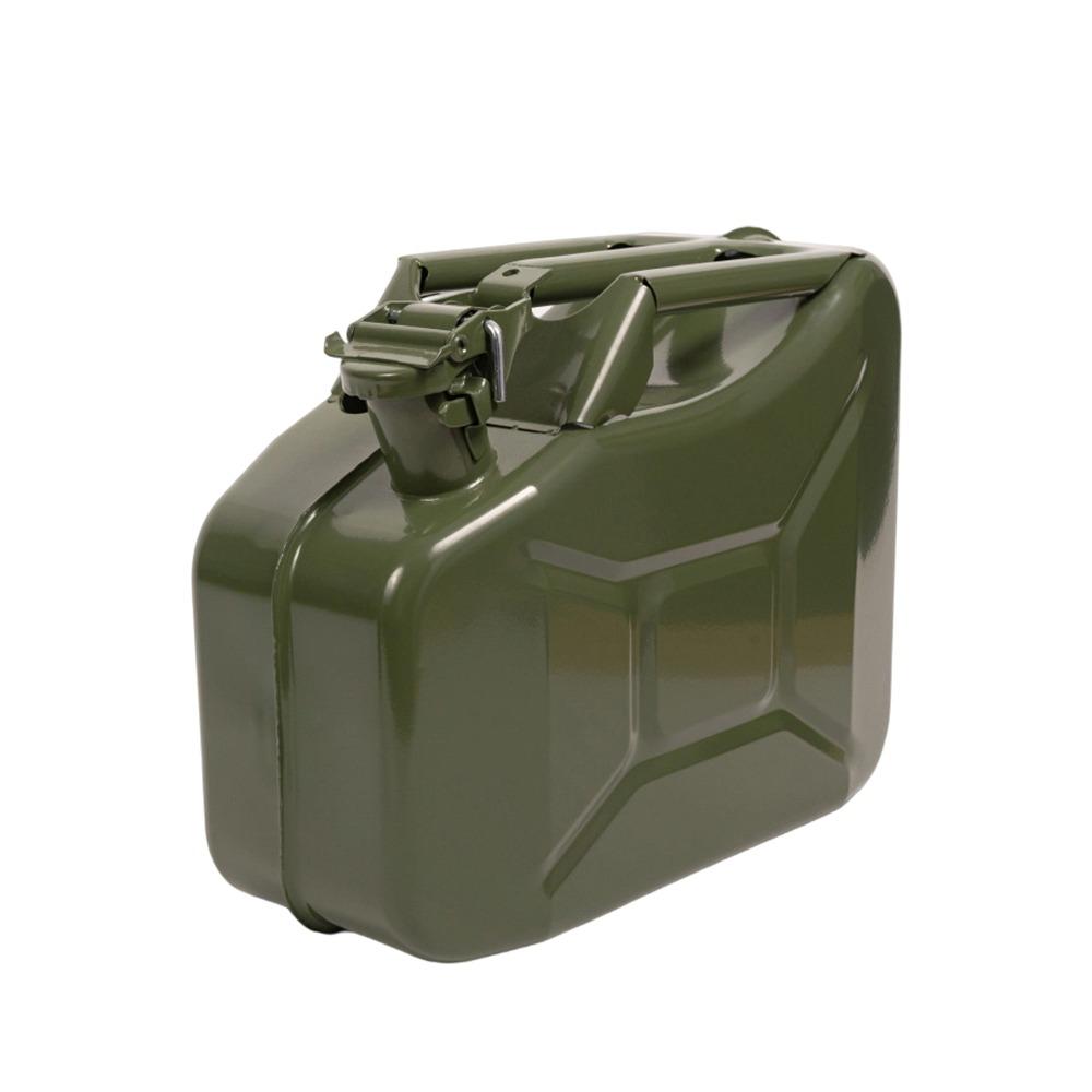 5L/10L Gasoline Tank Iron Car Spare Fuel Tank New Gas Can Outdoor