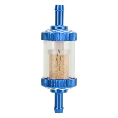 Motorcycle Fuel Gasoline Filter Carving ABS Heat Resistance for 6mm Diameter Motorbike