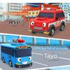 Tayo Özel Küçük Otobüs Arkadaşları Mini Araba Seti 9 (4 Araba : Jessi+Tayo+Noah+Tanker)