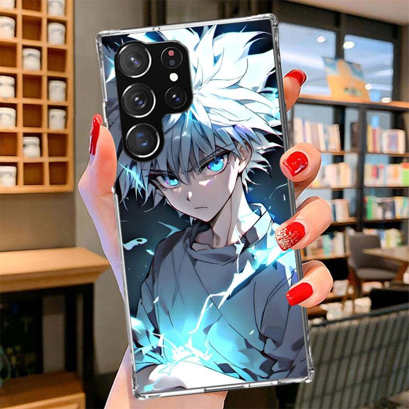 Huner X-Hunters Killua Phone Case For Samsung Galaxy S26 S25 Edge S24 Ultra S23 S22 Plus S21 S20 FE Soft Fundas Shell Galaxy S25