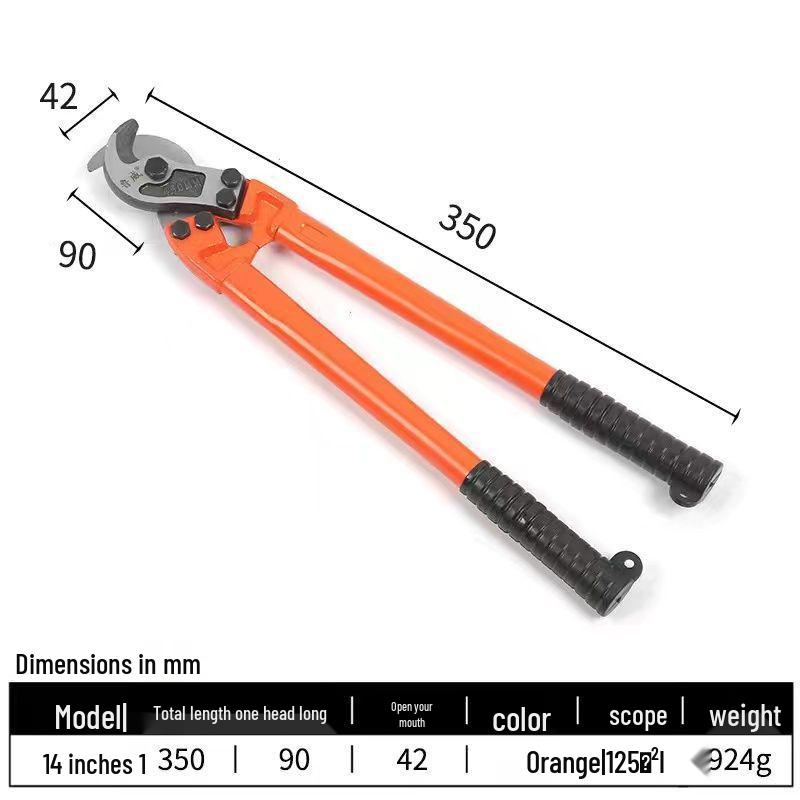 Heavy-Duty Industrial Cable & Wire Cutter Pliers