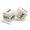 2pcs Funny Glow In Dark Love Dice Toys Adult Couple Lovers Games Aid Sex Party Toy Valentines Day Gift For Boyfriend Girlfriend