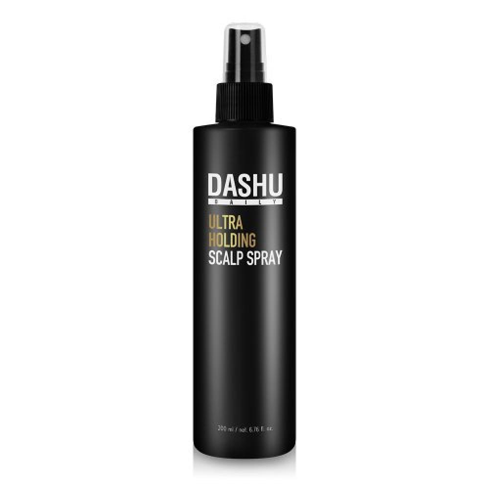 DASHU Set Classic Style Grooming Tonic Pump 200ml + Ultra Holding Scalp Spray 200ml