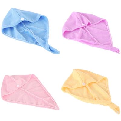 Microfiber Hair Wrap Towel Drying Bath Spa Head Cap Turban Twist Dry Shower