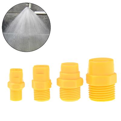 Plastikust V-kujuline Lameventilaatoriga Pihustusotsik 1/8" 1/4" 3/8" 1/2" Tööstuslik Puhastus