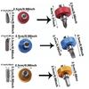 Tragbarer magnetischer Antrieb Kurzschraubendreher Multifunktionsklemmen Einfache Mini-Schraubendreher Reparatur Reparaturteile Aluminiumlegierung