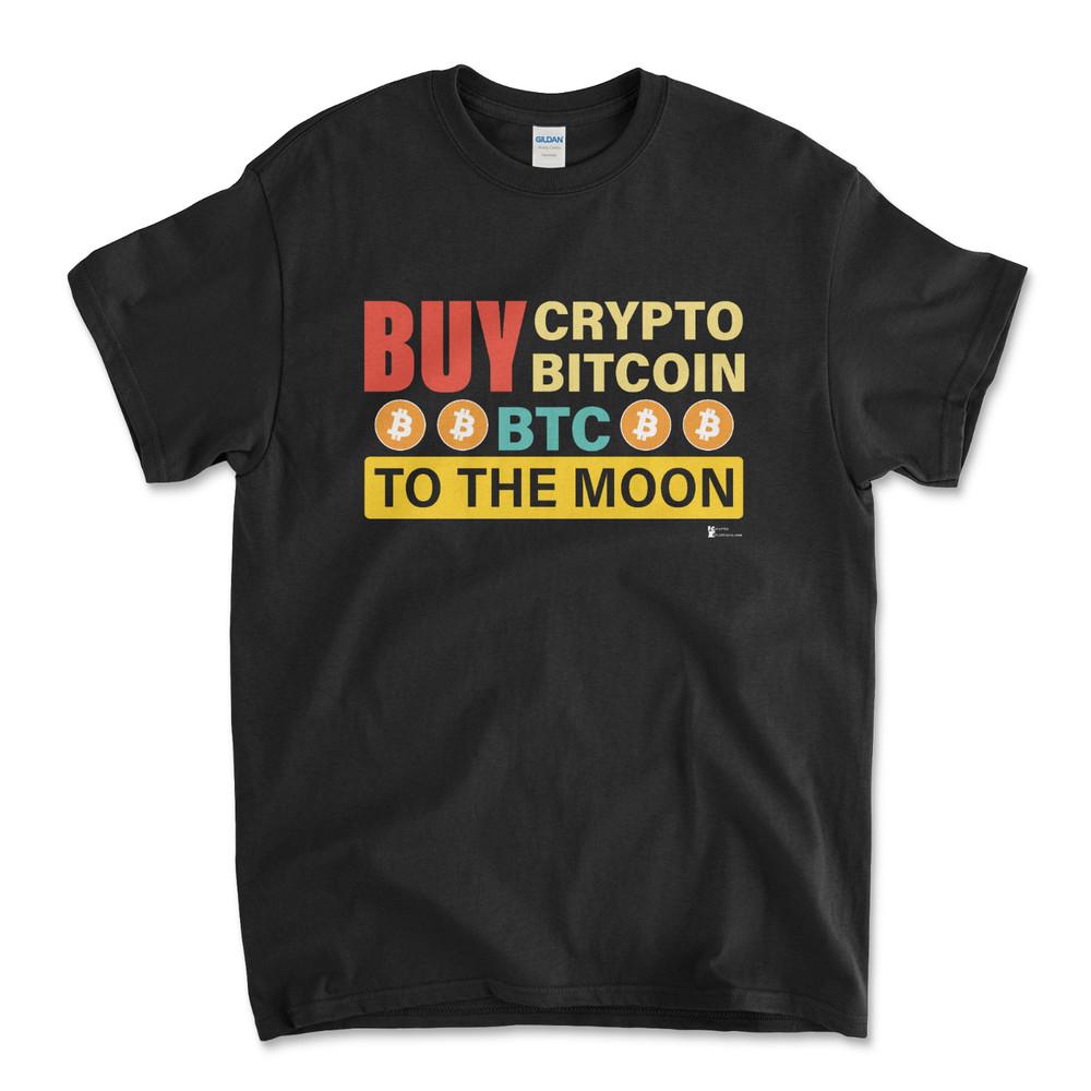Bitcoin BTC Crypto Cryptocurrency Altcoin HODL Black T-Shirt UPC155 Unisex T-Shirt XXXL