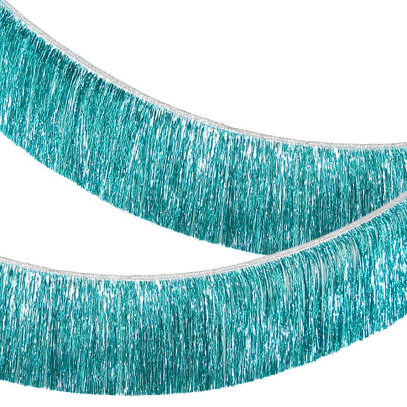 Premium Foil Fringe Tinsel Garland Creative 2M 4 Layers Foil Banner Birthday Party Wedding Decoration Christmas Home Wall Decor