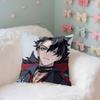 Cute Wriothesley Case Plush Fabric Soft Pillowcase Double Sided Print Cushion Cover Household Gifts