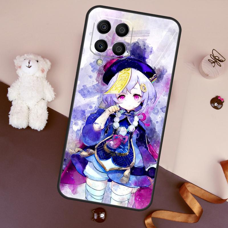 Genshin Impact Qiqi Case For Samsung Galaxy M13 M54 M34 M14 M56 M36 M16 M31 M11 M53 M12 M32 M52 M35 M55 M15 M06