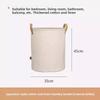 Foldable Fabric Laundry Basket Home Use Dirty Clothes Hamper Toy Storage Basket Wash Tub Bedroom Utility Storage Basket