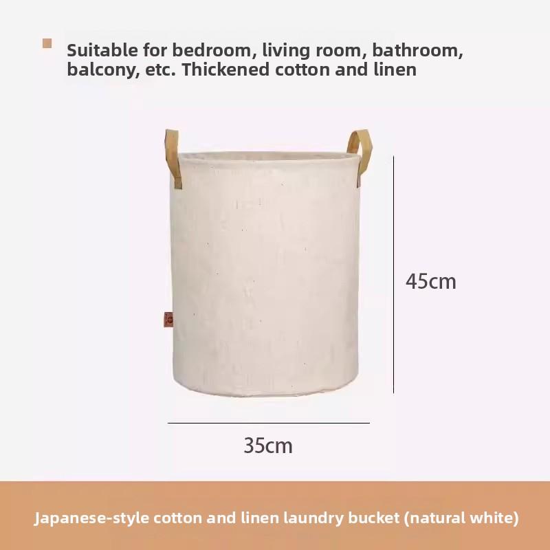 Foldable Fabric Laundry Basket Home Use Dirty Clothes Hamper Toy Storage Basket Wash Tub Bedroom Utility Storage Basket