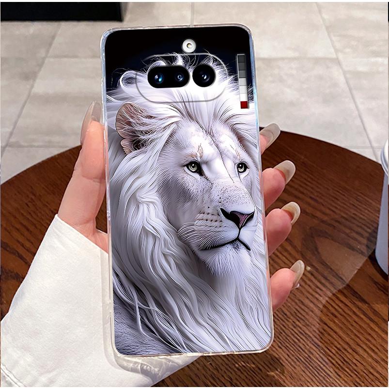 For Nothing Phone 4a 5G Case Clear Luxury Cute Love Rabbit Funny Pattern TPU Soft Silicone Back Cover For Nothing 4A 4 A Casing