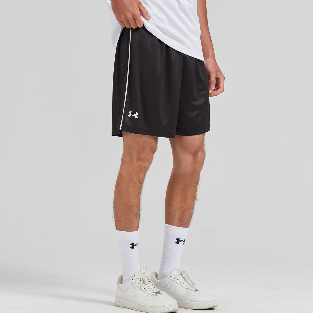 Under Armour Quick-Drying Breathable Knitted Sports Shorts Unisex Shorts Black 23500203-001
