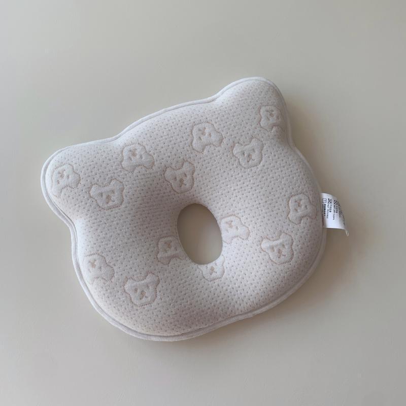 Baby Kopfformkissen Memory-Schaum Anti-Überrollen Säuglingskissen zur Vorbeugung & Korrektur des Flachkopfsyndroms Kleinkind Orthopäisches Positionierungskissen