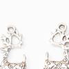 100Pcs Deer Pendants Charms Craft Supplies DIY for Jewelry Making Findings
