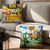 Cartoon B-Bob the B-Builder Pillow Case Office Cushions Suitable For Sofa Car Bedroom Decorative Cushion Cover