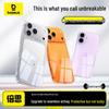 Baseus Upgraded Camera Button Anti-Yellowing Transparent Phone Case