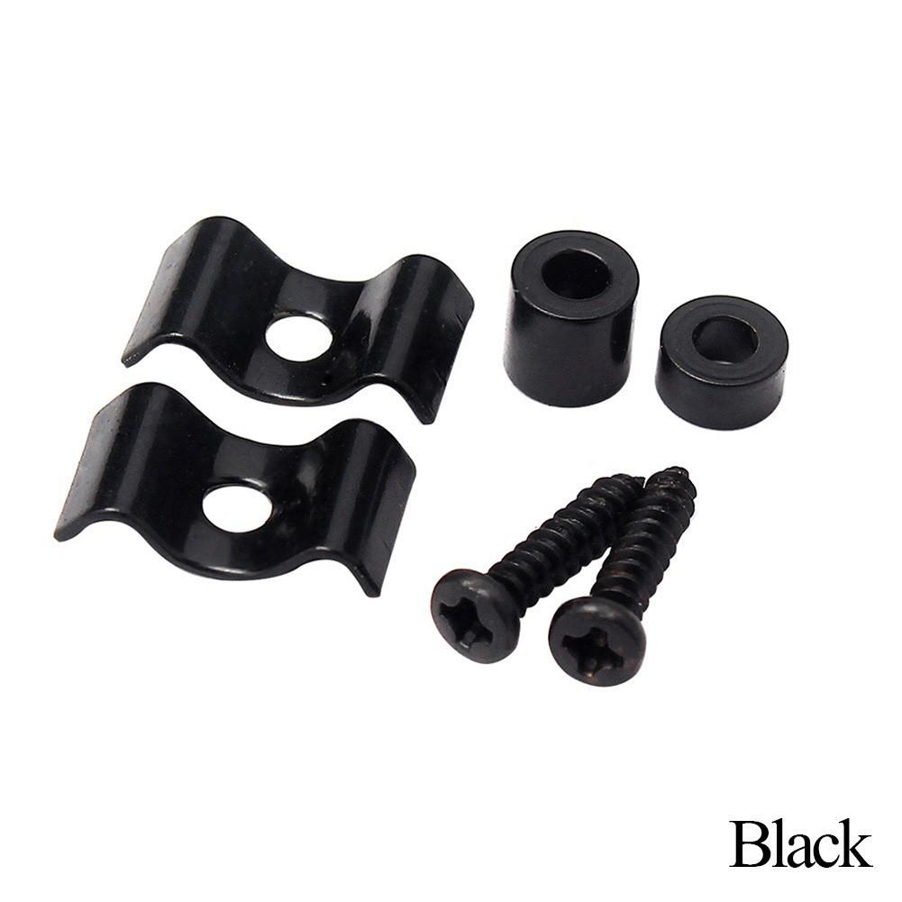 

1 пара струнодержателей золото/черный/хром гитара чёрный