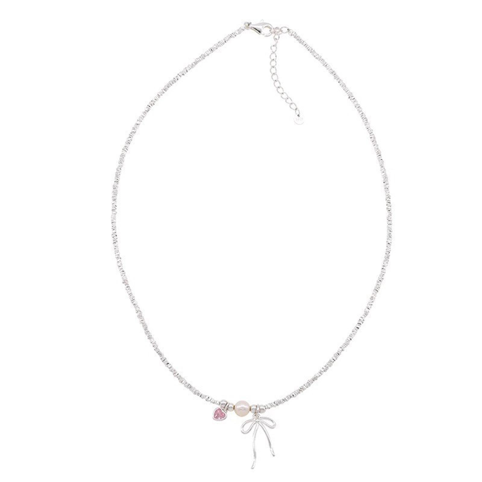 

Богемное ожерелье-бант для женщин, ожерелья-чокеры из бусин, цепочка, бант, шейное украшение, свадебная вечеринка, ювелирный подарок