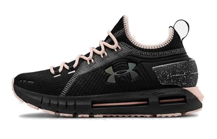 Under Armour HOVR Phantom SE Trek Низкие Беговые Кроссовки Женские Черно-Розовые 3023295-001 40