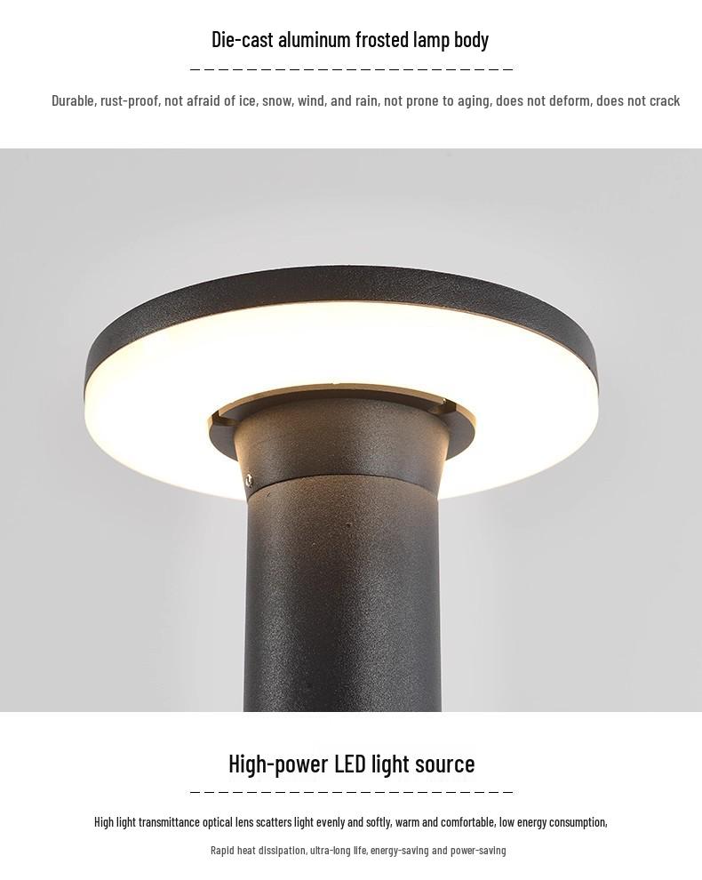 Solar Waterproof Garden Lights - Ground Inserted, Outdoor Courtyard Atmosphere, 24V/220V