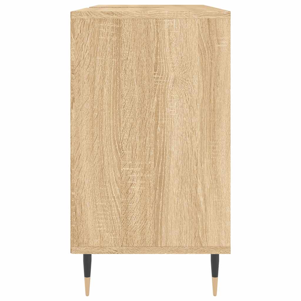 Bathroom Cabinet Sonoma Oak 80 x 33 x 60 cm Particleboard