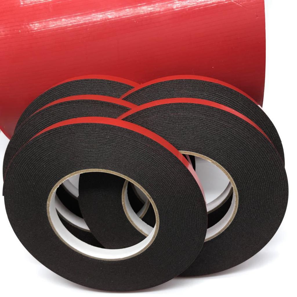 Soundproof Sticky Acrylic White/Black/Red/Grey PE Foam Double Sided Adhesive Tape for Waterproof Masking