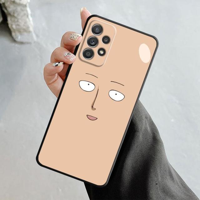 Husa de telefon One Punch Man Saitama pentru Samsung Galaxy A14 A73 A53 A71 A51 A31 A33 A22 A12 A21s A13 A32 A52s A72 A52 A23