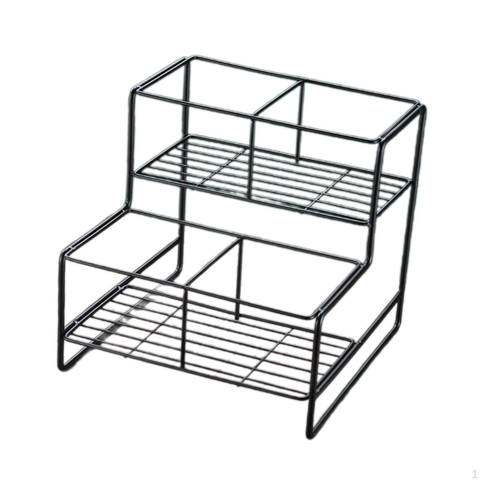 

Подставка-держатель для бутылок с сиропом, органайзер для приправ, металлическая полка для хранения для кофейной станции, семейной кухни