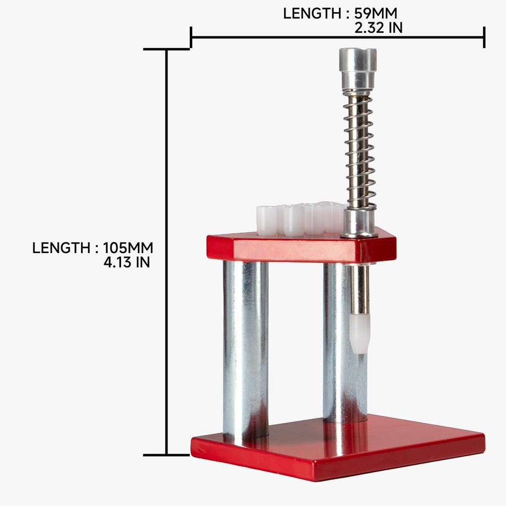 Watch Hand Needle Remover Presser Portable Wristwatch Plunger Puller Accurate Parts Watchmaker Repair Fittings Tools Red
