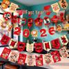 Guraide Chinese New Year Horse Paper Banner
