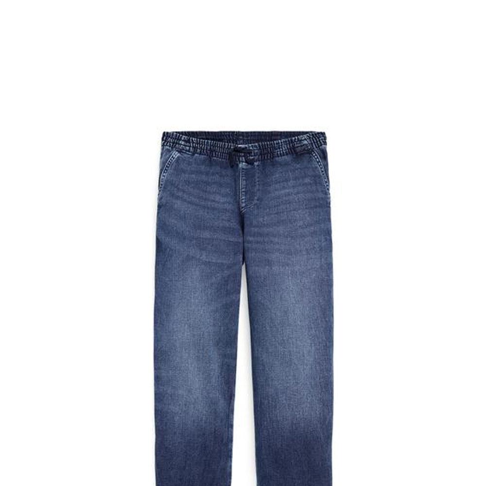 Polo Ralph Lauren Denim Pants FW22 Washed Distressed Casual Straight Kids Bottoms Blue CWPODNMY7620029-400