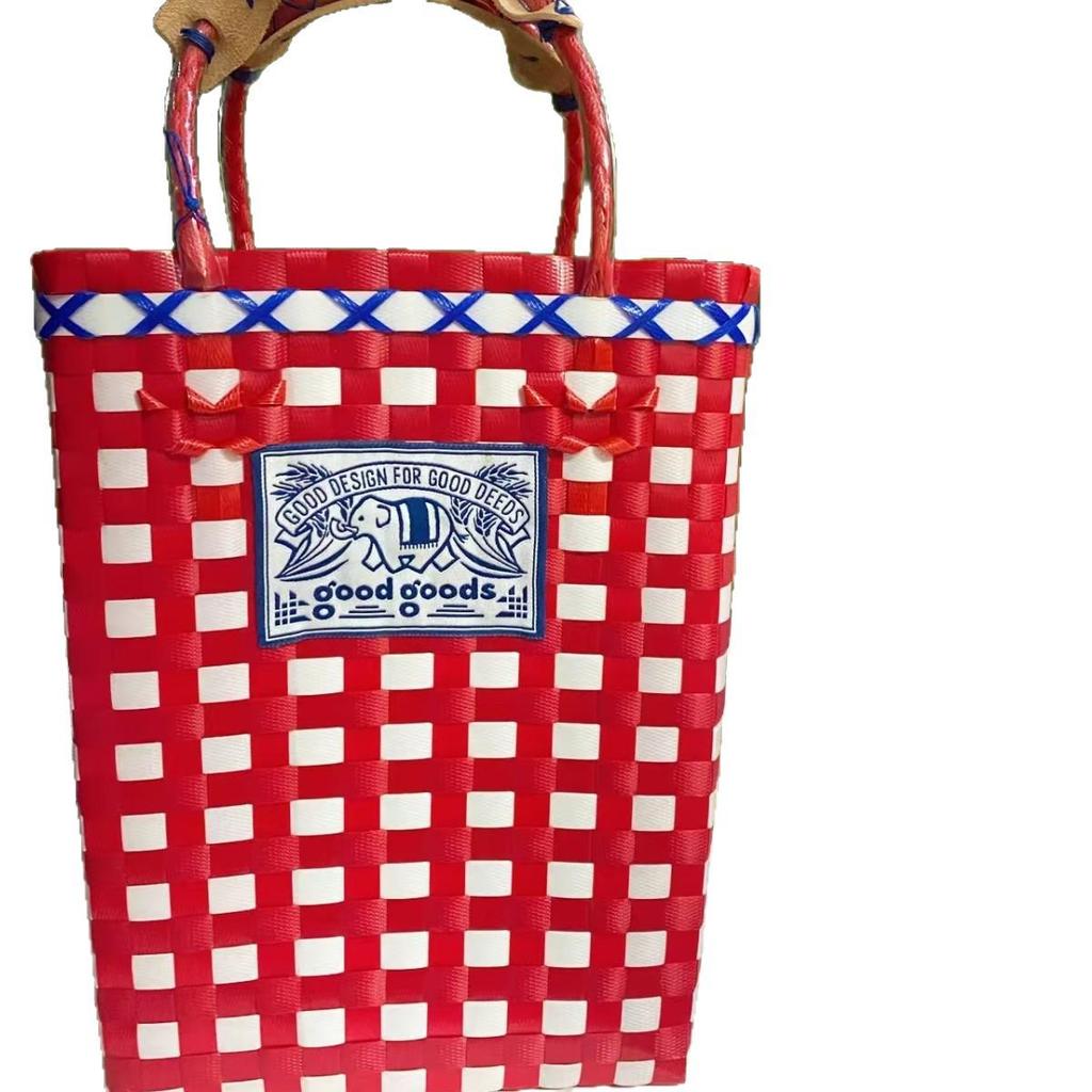 Elegante 2025 Thailändische Handgefertigte Geflochtene Körbe: Strandtasche