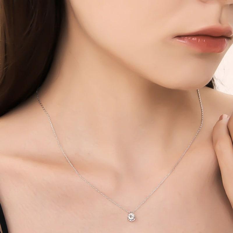 

WESTISLAND Crystal Cory Necklace_WI8061211 single type