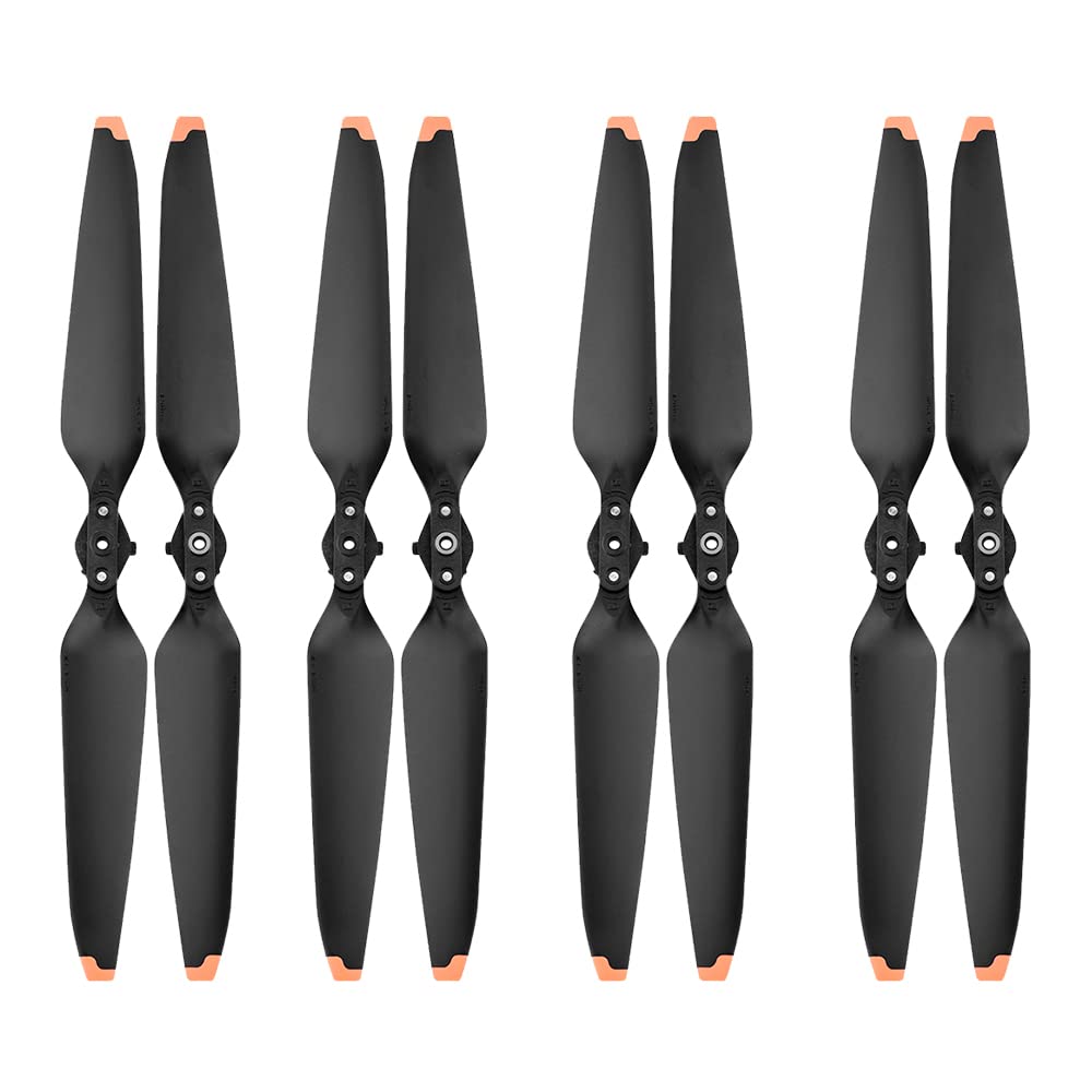 

ZLiT DJI Maciv 3 Propeller Blades Low Noise Blades Quick Release Propeller Blades Kit for DJI Mavic 3 Mavic 3 Pro Drone Accessories (4 Pairs)