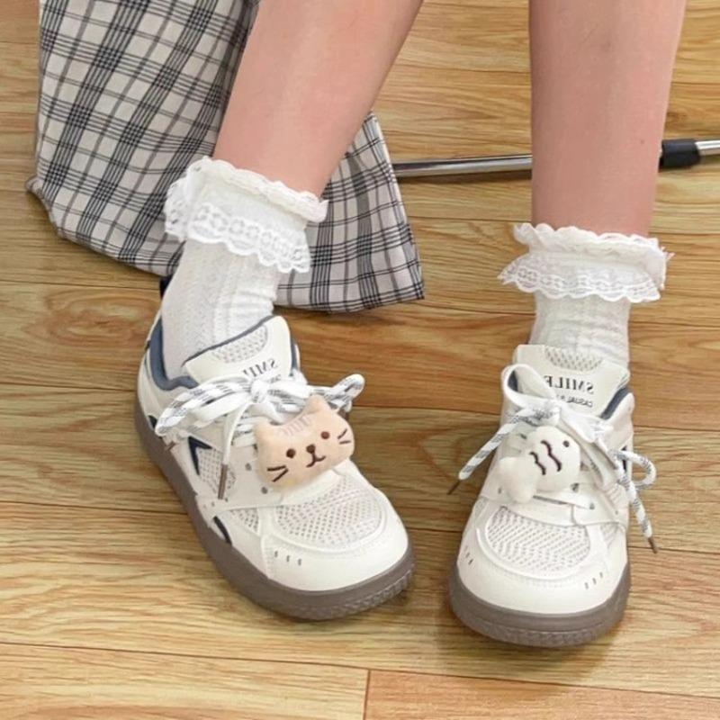 Student campus dopamine women's shoes summer new mesh breathable sports shoes fashion versatile casual shoes