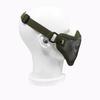 Outdoor Tactical Half-Face Steel Mesh Protective Sports Mask