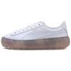 Platform Trace Translucent White Women's (Unisex) Skate Shoes 371656 01