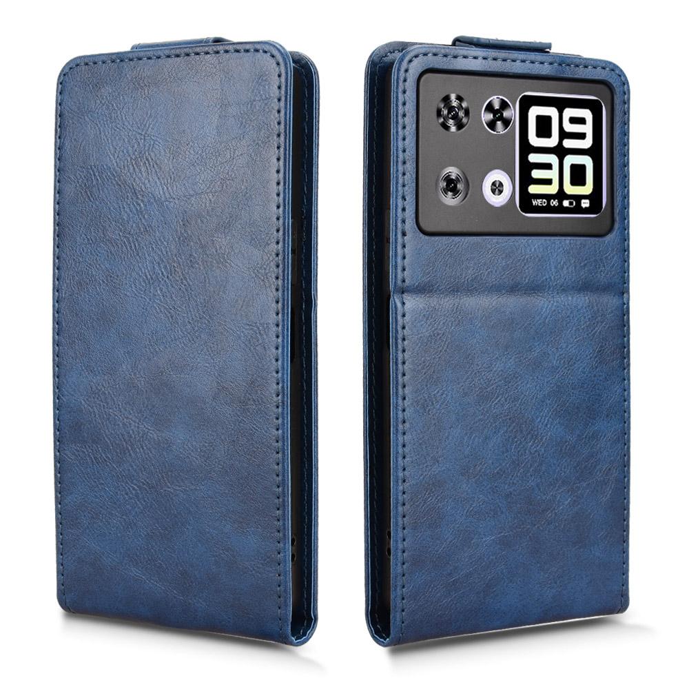 For Cubot P90 Stand Case Magnetic Clasp Vertical Flip Leather Phone Cover with Card Holder