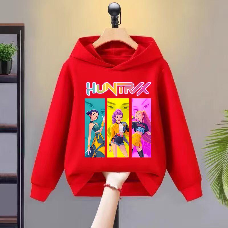 Kpop Witch Hunt Children's clothing, including men's and women's spring and autumn hoodies and fashionable sweatshirts 2025yeas
